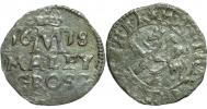 Matyáš II.1612-1619 malý groš 1618 Jáchymov,Lengefelder MKČ.566