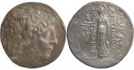 Syrie,Antiochos IX.Kyzikenos 113-95 tetradrachma R:Athéna drží Niké Sear 7160