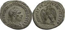 Sýrie,Caracalla 198-217 tetradrachma R:orel BMC.518