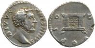 Antoninus Pius 138-161 denár R:oltář RIC.441