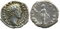Marcus Aurelius 161-180 n.l denar R:Minerva RIC.463