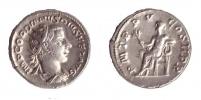 Antoninián. L: hlava s paprskovou korunou