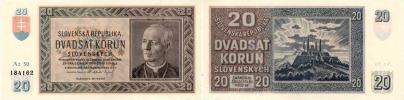 20 Koruna 1939