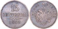 15 Centesimi 1852 V