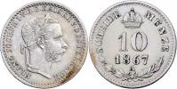 10 Krejcar 1867 A