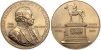 Scharff - medaile na odhalení pomníku ve Vídni 1892 -
