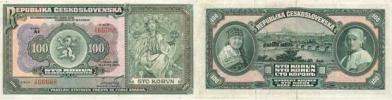 100 Koruna 1920