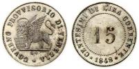 15 Centesimi 1848 ZV