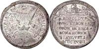 1/4 Tolar na korunov. ve Frankfurtu 1658 - Boží oko