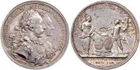 Widemann - AR medaile na svatbu ve Vídni 23.1.1765 -