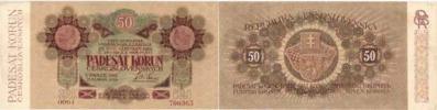 50 Koruna 1919