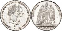 1/2 Tolar 1854 A - svatební