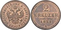 2 Krejcar 1851 A