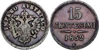 15 Centesimi 1852 V