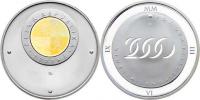 2000 Koruna 2000 - mileniová ražba s hologramem