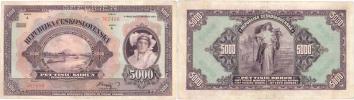 5000 Koruna 1920