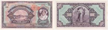 5000 Koruna 1920 - přetisk