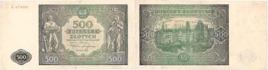 500 Zlotých 1946