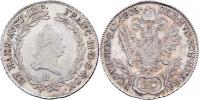 20 Krejcar 1805 B - s říšskou korunou a dvěma císař.