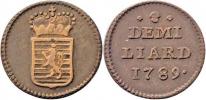 1/2 Liard 1789 - Brusel pro Lucembursko