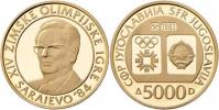 5000 Dinar 1982 - ZOH Sarajevo 1984 - J.B.Tito
