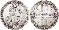 Rubl 1724 - křížový
