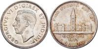 Dolar 1939 (Ag) - královská návštěva