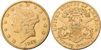 20 Dolar 1903 - hlava Liberty