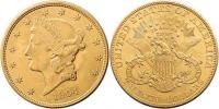 20 Dolar 1904 - hlava Liberty