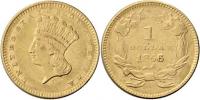 Dolar 1856 - velká hlava indiána