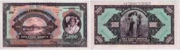 5000 Koruna 1920