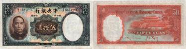 50 Yuan 1936