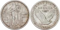 25 Cent 1917 - stojící Liberty