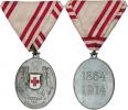 Červený kříž - stříbrná medaile - mírová skupina