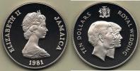 10 Dolar 1981 Ag - sňatek prince z Walesu