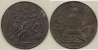 Lidová medaile na korun. v Praze 1743 - Spravedlnost