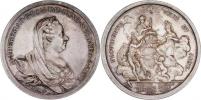 Krafft - AR medaile na uzdravení od neštovic 1767 -