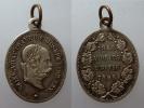 Nesign. - oválná medailka na císařské jubileum 1898 -