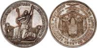 Lerchenau - AR intronizační medaile 16.II.1834 -