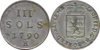 III Sols (12 Liards) 1790 H pro Lucembursko