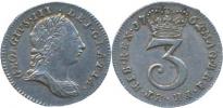 3 Pence 1762