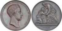 Cesar - AE medaile na korunovaci v Miláně 1838/1840 -