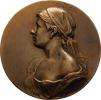 Vídeňská pradlena - portrét dívky zleva b.l. (1876)