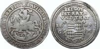 Tolar 1609 GM - sv. Jiří poráží draka / 3-řádk nápis a dělený ští