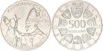 500 Schilling 1983 - papež Jan Pavel II.           KM 2963