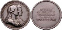 Wirth - AR medaile na zásnuby ve Vídni 8.1.1788 -