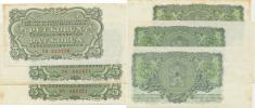 5 Kčs 1953 sér. TR - číslov. 7    neperf.     Baj. 88a  (nahněd.)5 Kčs 1960 sér. DA +XN     neperf.  Baj. 96    3 ks