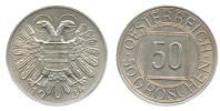 50 Groschen "Nachtschilling" 1934         KM# 2850     "R"