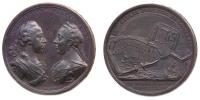 A.Wideman - medaile na stavbu pevnosti v Terstu 31.7.1769#Br