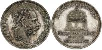 Stříbrný žeton 1867
